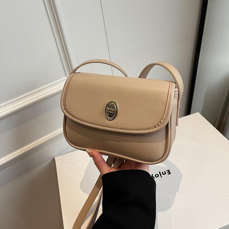 Popular Small Bag Women's New High-end Retro Versatile Shoulder Messenger Bag Small Square Bag