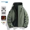 JEANSWEST Unisex 3-in-1 Outdoor Hiking Jacket