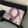 Exquisite Beaded Necklace with Glass Fish Pendant Handmade Clavicle Chain Unisex Choker Versatile Accessory for Women