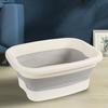 Portable Footbath Massage Bucket Foldable Foot Bath Tray Collapsible Foot Soak Bucket for Relaxing and Pain Relief
