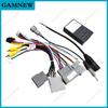 Gamnew Car 16pin Audio Wiring Harness With Canbus BOX For Honda CRV 2.4L Stereo Installation Wire Adapter