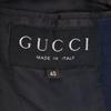 GUCCI 90s Made in Italy Old Herringbone pants suit Setup 40/42 Navy Women Used
