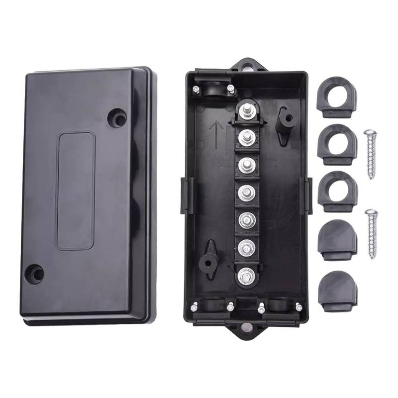 7 Way Electrical Wire Cable Connection Junction Box Fit For Car RV Trailer Camper