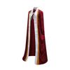 Medieval King Queen Cloak Costume For Adults Velvet Royal Court Dress Halloween Christmas Cosplay Outfit Prince Princess Cape