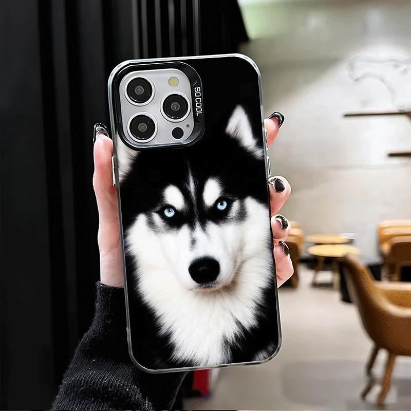 Alaskan Husky Cute Dogs Shockproof Phone Case for iPhone 18 17 Air 16 16E 15 Pro Max 14 Plus 13 Mini 12 Back Cover Anti Fall Fundas