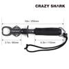 CRAZY SHARK Fish Grip, Fish Catcher, Fish Grabber, Lightweight Fish Gripper, Stainless Steel, Multi-Function Tool, Portable