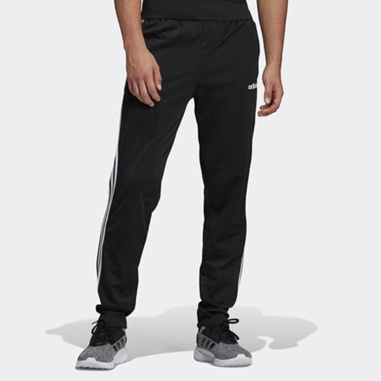 Adidas Essentials 3-Stripes Tracksuit Pants Men Bottoms Black DQ3090