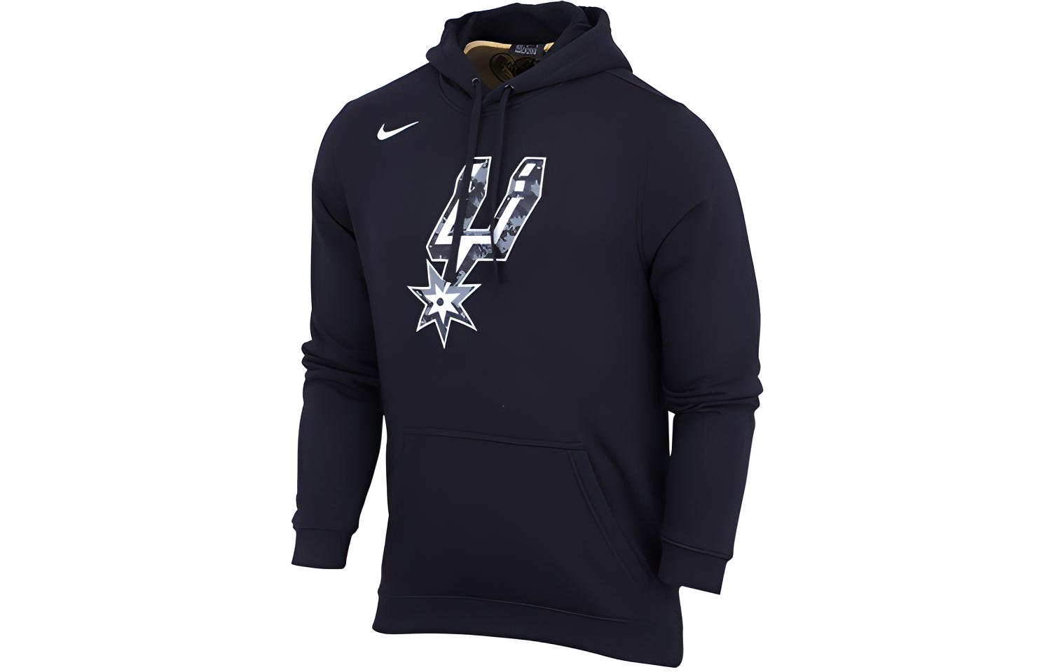 Nike Sweatshirts Unisex Black Hooded Thickened Regular AA3698-011 M