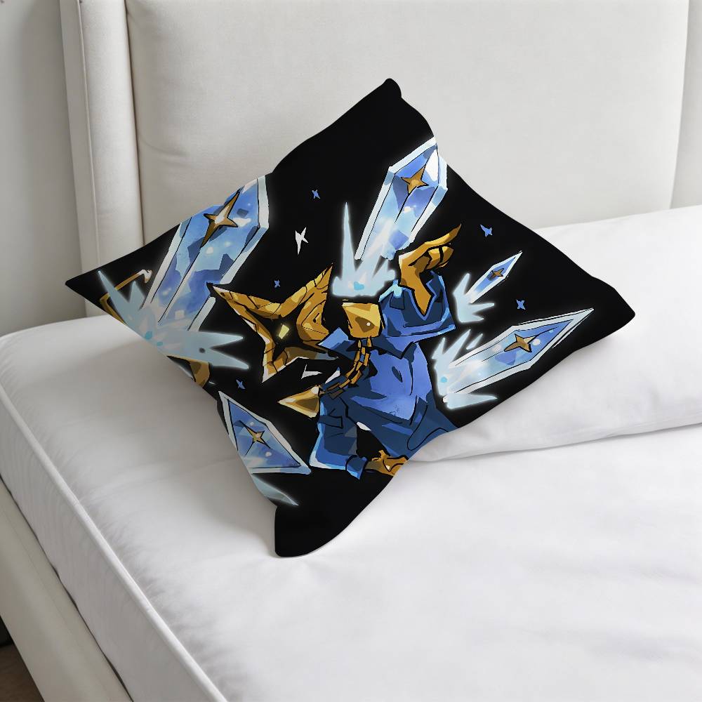 Hot Game SSlay the Spire Square Pillow Cover Decorative Throw Pillow Case for Sofa Couch Bed Home Car Living Room Decoration