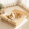 Neck Protection Dog Plush Bed Soft Warm Dog Mattress Pet Sofa Bed Four Seasons Use