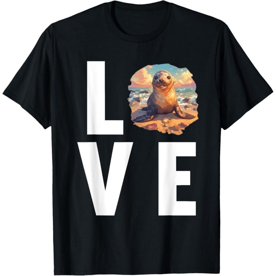 

Морські леви Футболка з морським левом(14) XXXXXL чорний