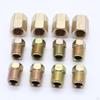 12 Pieces 3/8" - 24 Threads Brake Line Fittings ,Connector Tube Replacement Part for 3/16" 8