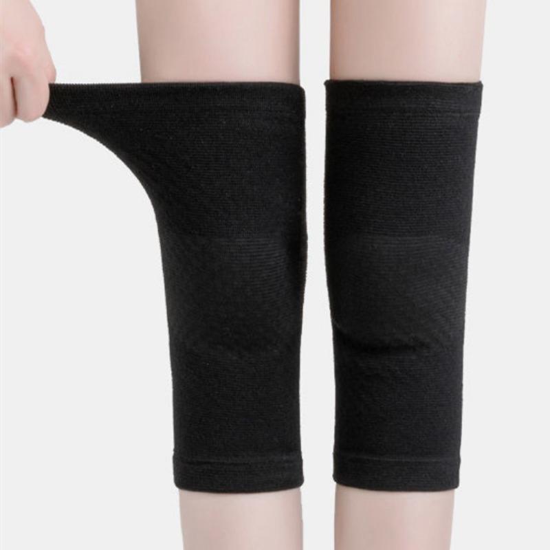 Spring Sports Warm Knee Pads Four-sided Elastic Lattice Foam Knee Leg Covers Middle-aged and Elderly Joints Cold Protection Knee