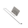 Toilet Paper Roll Holder Dispenser Metal Hanging Adhesive Toilet Paper Holder for Household Accessories