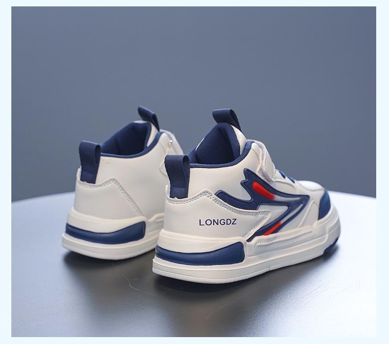 Jungen Herbst 2024 High-Top Rutschfeste Weiche Sohle Skateschuhe für Kinder