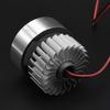 4LED Motorcycle Headlight Spot Light DRL Driving Fog Lamp Waterproof 12-85V