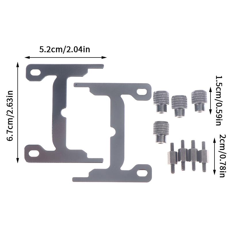 New Mounting Bracket Kit For Amd Am4 Am5 For Corsair Icue Capellix Lcd Series Coolers Cw-8960098 Cpu Bracket Retention Kit