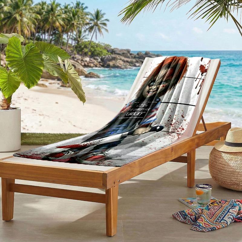 Chucky Fashion Beach Towel: Ideal for Summer Adventures Soft, absorbent and quick drying suitable for swimming and bathing