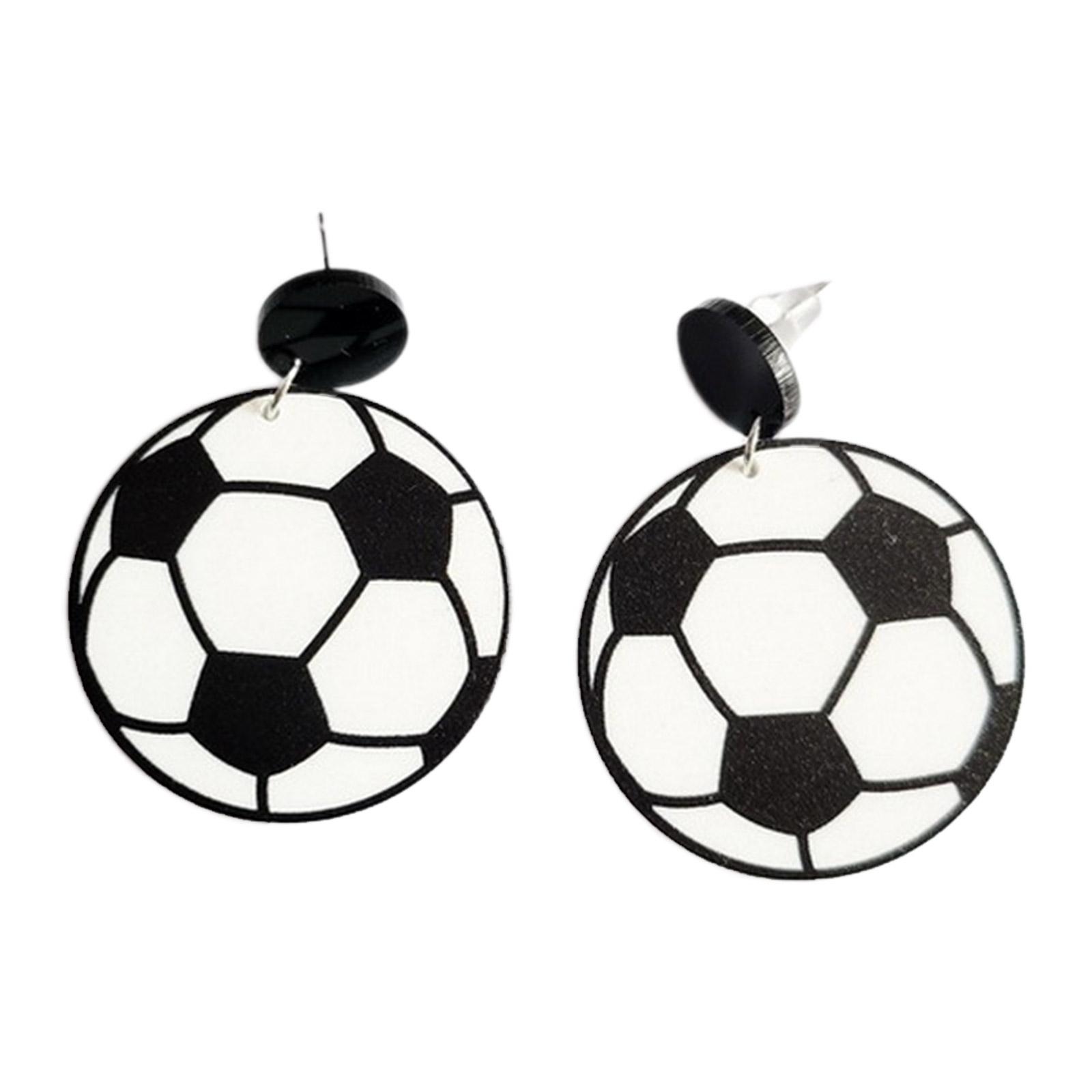 

Unique Stud Earrings Cute Basketball Volleyball Baseball Football Rugby Sport Dangle Earrings for Women Gift Party Decor 1