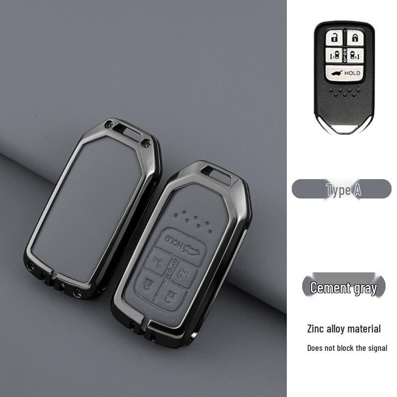 Stylish Metal Car Key Case for XRV, Fit, Vezel, URV, Fengfan, Xiangyu - Personalized Luxury Remote Shell Cover