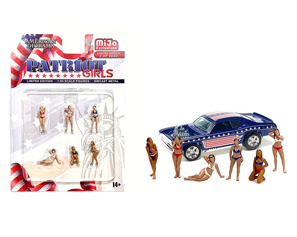 

American Diorama Figures Patriot Girls American Diorama Figures Patriot Girls Mijo Limited 1/64 [Item]