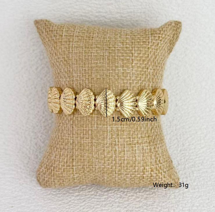 Hot Sale Shell Elastic Bracelet, Wind Ocean Wind Vacation Wind Bracelet