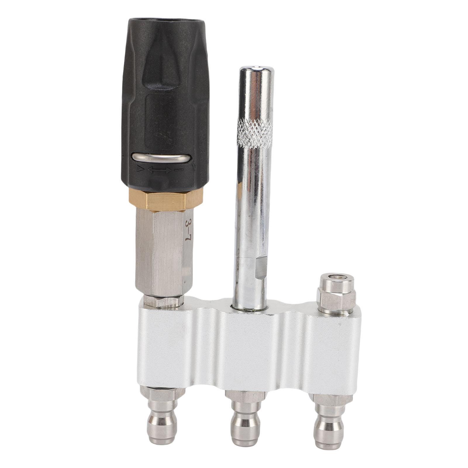 

M5 Twist Nozzle Fit for Ladder Saver Pressure Washer Long Reach Tip 1 4in Quick Connet 3 7GPM Flowrate