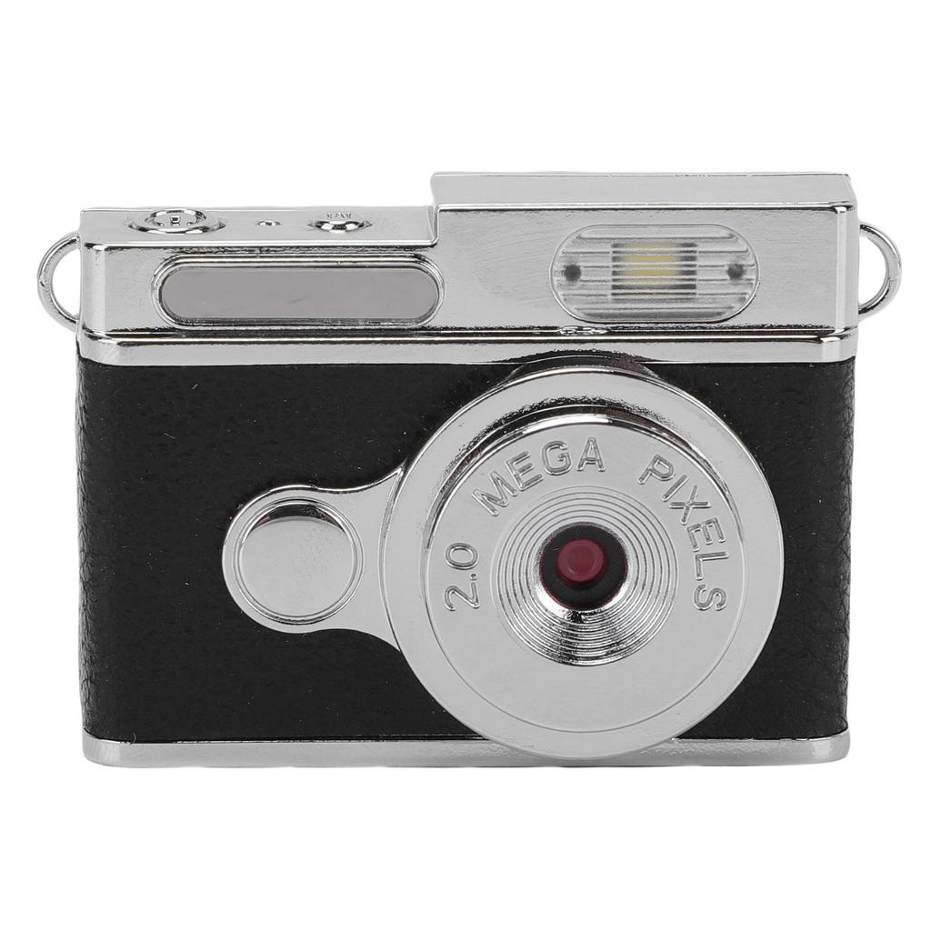 Keychain Camera 1080P Wide Angle Lens Type C Vintage Compact Camera with Color Screen for Campus Life Records Festival Celebrations