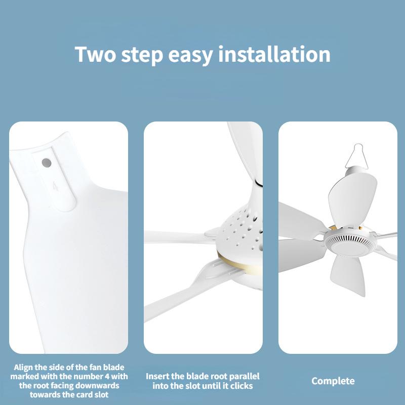 Socket Fan Light LED Ceiling Fan with Led Light Dimmable Small Ceiling Fan Garage Bathroom Study Bedroom Kitchen Use Fans
