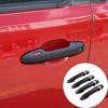 Matte Black Exterior Door Handle Cover Trim For Toyota Tacoma 2016-