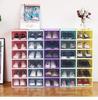 Stackable Japanese-Style Plastic Shoe Storage Box for Student Dormitories