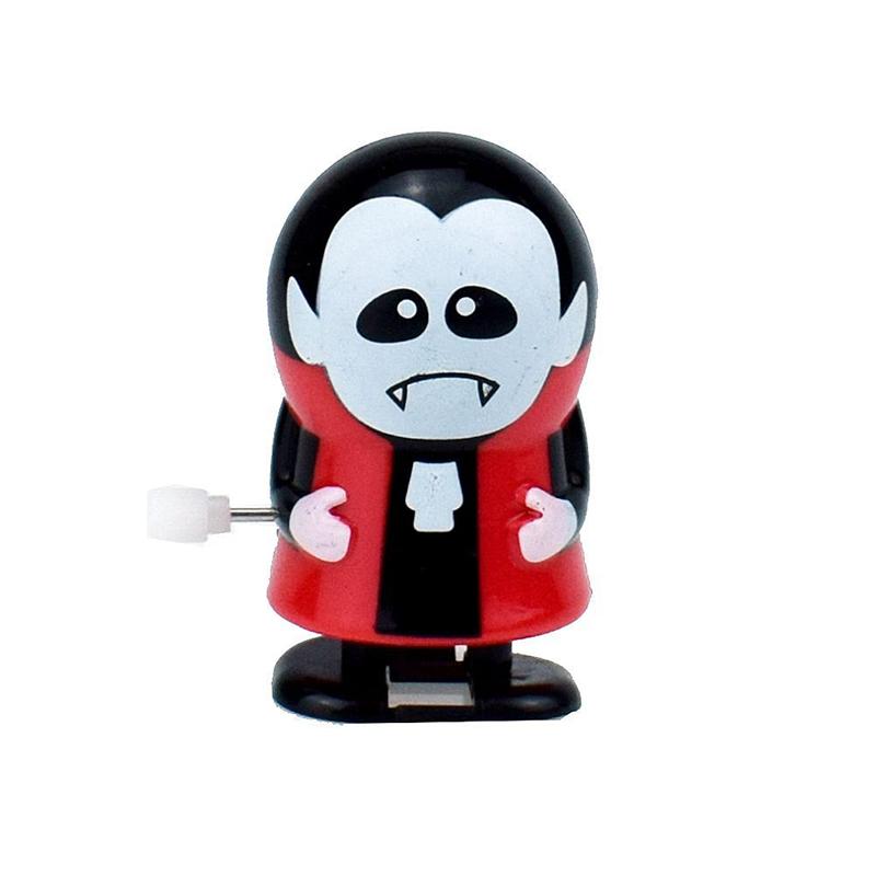 Retro mechanické natahovací kovové chodící skákání halloween dýňový skok duch netopýr robot mechanické hračky párty dekorace dárek