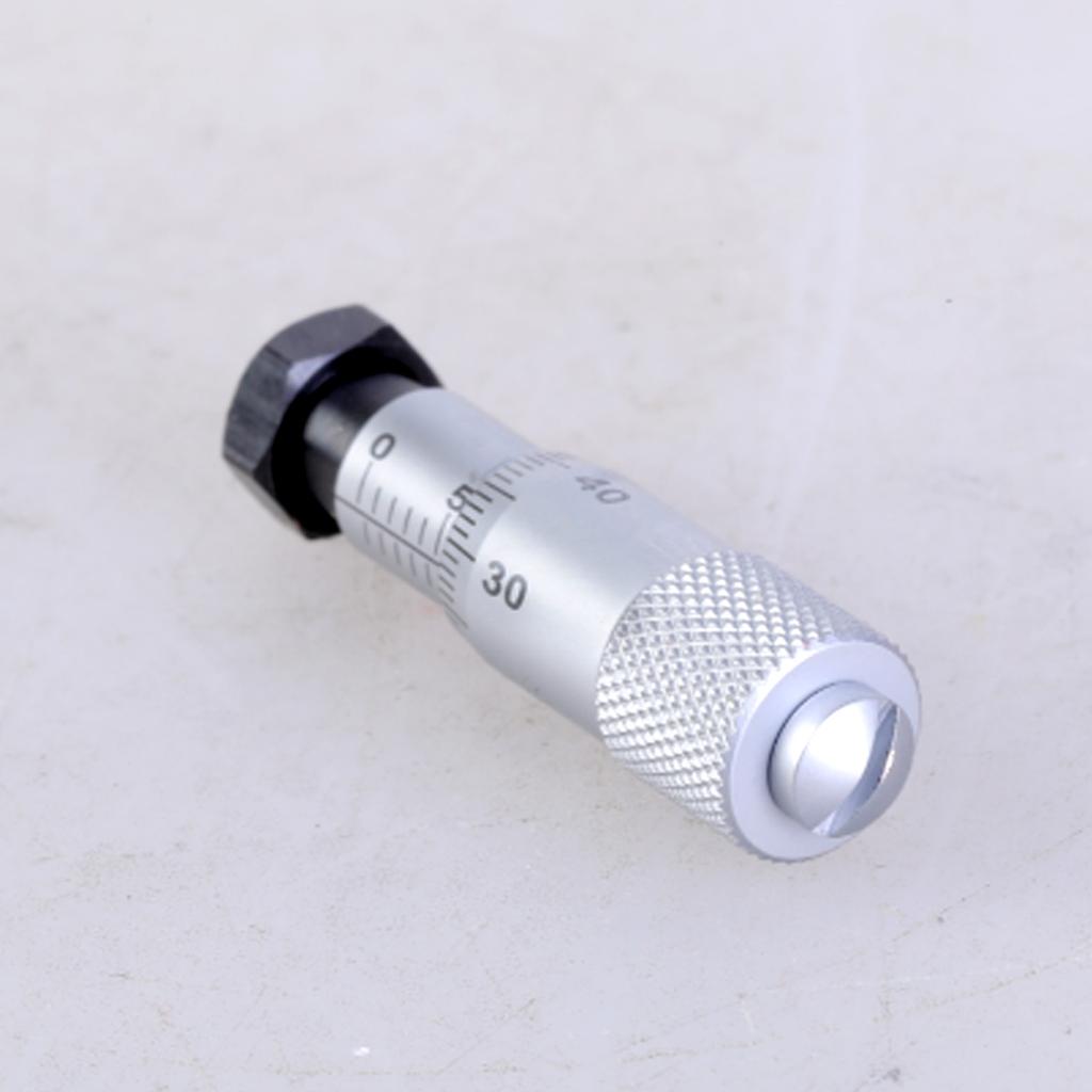 Präzisions-Mikrometerschraube Messwerkzeug 0-6,5 Kohlenstoffstahl Mikrometerschraube Maschinenbauwerkzeug für Ingenieure