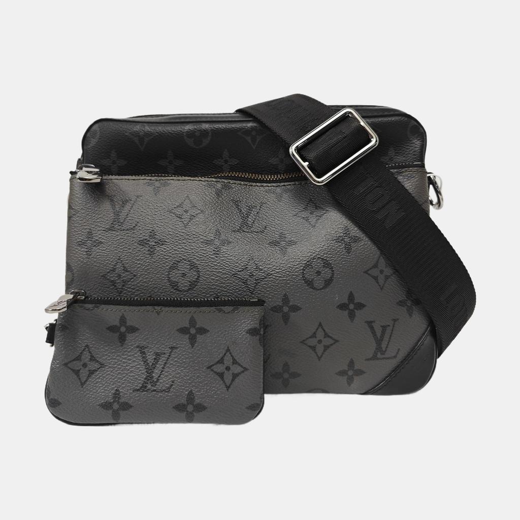 [Pre-Owned] Louis Vuitton Trio Messenger 'Monogram Eclipse Reverse Canvas' - Very Good #19ENI0M