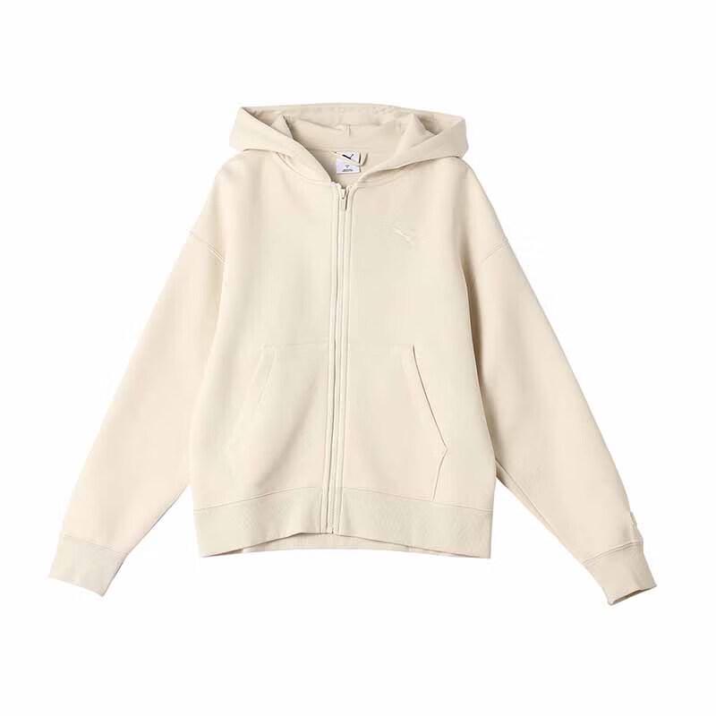 Puma Women s Casual Zipper Hooded Jacket M