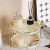2 Tier Counter Tray ,Countertop Organizer Home Jewelry Storage Serving