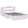 VidaXL Bunk Bed Without Mattress 120x200 Cm Solid Wood, Bed, Bedroom Furniture, Bed with Storage, Bed 3323872
