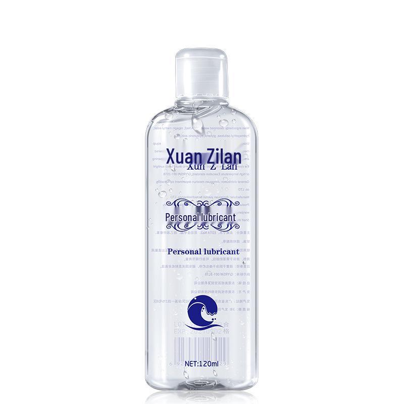 Xuan Zi Lan 120ml Water-Soluble Erotic Lubricant - Body Safe for Couples and Foreplay.
