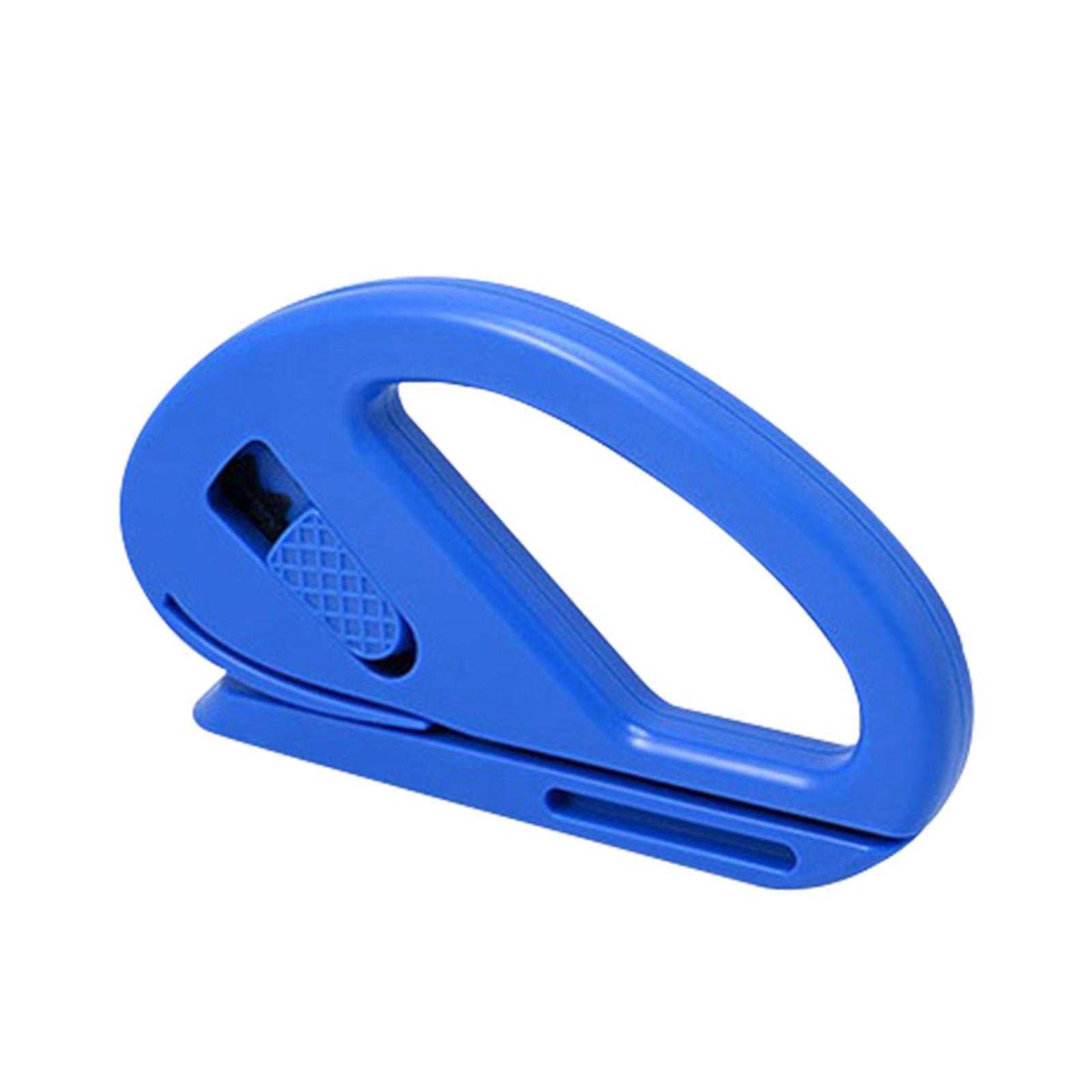 

Ended Wrapping Paper Cutter, Sliding Gift Wrap Cutter For Wrapping, Paper Cutting Tool For Christmas, Holidays, And Birthdays One Size синій