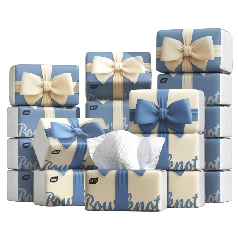 Zhihu Bowknot 4-Ply Facial Tissues