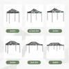 Outdoor Camouflage Retractable Canopy Tent