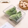 Egg Storage Box with Lid, Food-Grade Plastic, Kitchen Refrigerator Organizer