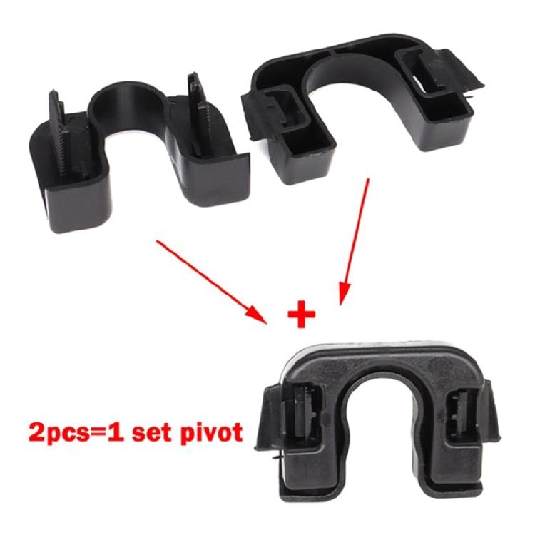 Rear Cargo Cover Package Rack Clip BracketMounting Pivots For Focus Fiesta