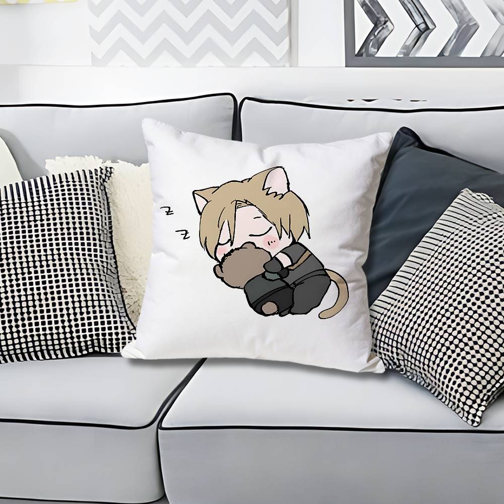 

LLeon Scott KKennedy Various Sizes Square Pillow Case For Car Home Bedchamber Decor Custom Valentine gift 30x30cm