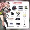 Anime Zenless Zone Zero Cosplay Costume Nicole Costume Halloween Anime ZZZ Outfit Girl Uniform Wig Birthday Gifts Carnival Full Set