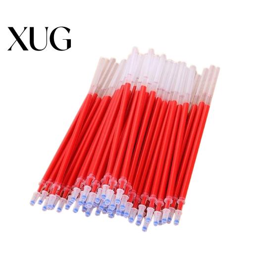 Blue Pen 20Pcs Gel Refills Wear-resistant Super-smooth Plastic Ink 0.5mm Needle Tubing Penpoint for Office Ballpoint
