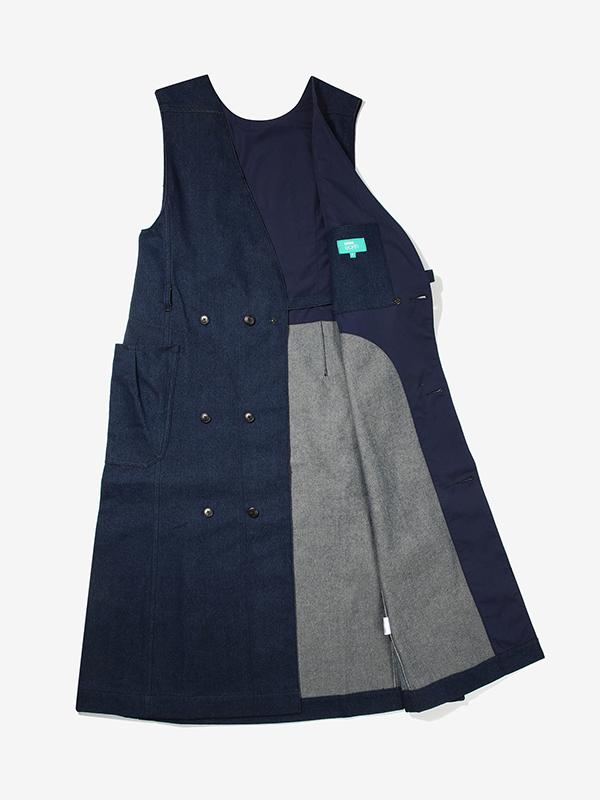 BBC EARTH W Denim Wrap Dress_Denim