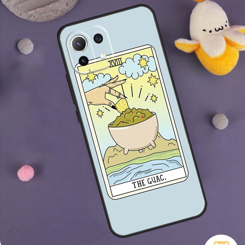 CAKE COFFEE The Boba Tarot Card Case For Xiaomi 15T Pro 13T 14T 14 15 Ultra 17 Pro Max POCO F8 Pro F5 F6 F7 X5 X6 X7 Cover