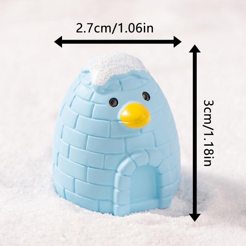 Cute Funny Santa Claus Snowman Dolls Car Micro Landscape Ornaments Toy Christmas Party Decoration Home Desktop Resin Craft Gifts