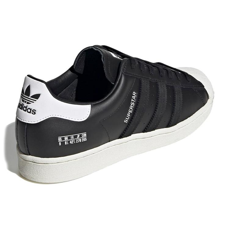 adidas Superstar 'Size Tag - Core Black' Men's FV2809